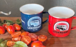 VW Collection T1 Bulli Emaille Tassen Set 2 Stück 350 Ml -Camping Im Freien 386293 2837887