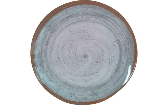 Bo-Camp Melamin Geschirr Set 12-tlg. Braun / Grau 6 Bo-Camp Melamin Geschirr Set 12-tlg. Braun / Grau – Bild 5