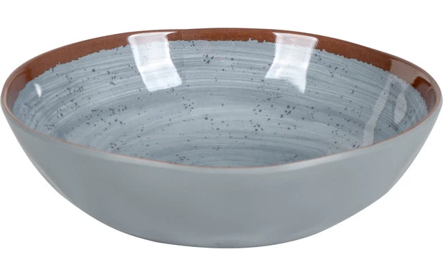 Bo-Camp Melamin Geschirr Set 12-tlg. Braun / Grau 8 Bo-Camp Melamin Geschirr Set 12-tlg. Braun / Grau – Bild 7