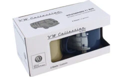 VW Collection T1 Bus Emaille Tassen Set 2 Stück 350 Ml Grün / Rosa -Camping Im Freien 410591 2980325