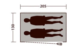 Outwell Freistehendes Innenzelt Blau 13 Outwell Freistehendes Innenzelt Blau -Camping Im Freien 439200 3116115