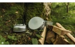 Easy Camp Kochset Adventure Cook Set Silber M
