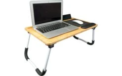 Schwaiger Faltbarer Laptop Tisch Braun -Camping Im Freien 503720 3328554