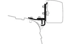 Thule Omnistor 3200 Multi Rail Markisenadapter VW T5 / T6 Linksverkehr -Camping Im Freien 520661 3374177
