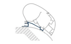 Dometic PR-Adapt Adapter Für Dachmarkisen PR 2000 Und PR 2500 4,0m -Camping Im Freien 530710 3471228