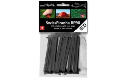 SwissPiranha BF90 Zelthering Schwarz 9,7 Cm Einzeln -Camping Im Freien 636043 4342703