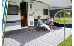 Walker Aktion Jolax Zeltteppich Für T@B 400 Und Adria Action 361/341 Anthrazit 250 X 440 Cm -Camping Im Freien 655488 4546446