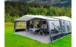 Walker Vorzelt Atrium-300 Anthrazit Glasfiber MAX 825 Umlaufmaß 810-840 Cm -Camping Im Freien 667134 4567431