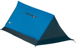 High Peak Minilite Einfachdach Giebelzelt 2 Personen 200 X 120 Cm Blau/grau -Camping Im Freien 712721 4828589