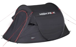 High Peak Vision 2 Einfachdach Pop Up Wurfzelt Schwarz -Camping Im Freien 729845 4878884
