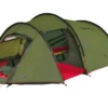High Peak Falcon 4 LW Lightweight 4 Personen Tunnelzelt Aluminium Gestänge Olive/rot -Camping Im Freien 733370 4904120