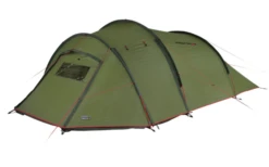 High Peak Falcon 4 LW Lightweight 4 Personen Tunnelzelt Aluminium Gestänge Olive/rot -Camping Im Freien 733376 4904132