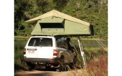 Gordigear Dachzelt Plus Für 2 Personen Mit Staufläche 140 X 320 Cm Grün -Camping Im Freien 737330 4968392