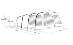 Outwell Avondale 5PA Tunnelzelt -Camping Im Freien 737546 4971980