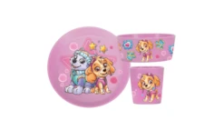 Koziol Connect Paw Patrol Geschirr Set 3 Teilig Creme -Camping Im Freien 751991 5019119