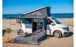 Fiamma F45s 300 Markise Für VW T5/T6/Multivan/Transporter Tuchfarbe Royal Grey Long WB 300 Cm Gehäusefarbe Deep Black Linkslenker -Camping Im Freien 808871 5279261 1